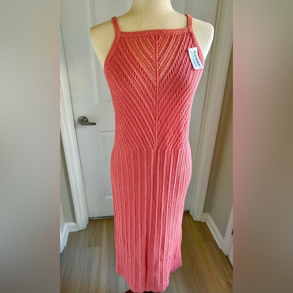 Old Navy Knit Midi Dress Size L - Picture 3 of 5